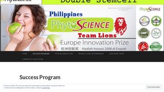 
                            1. Success Program | PhytoScience Team Sales Website