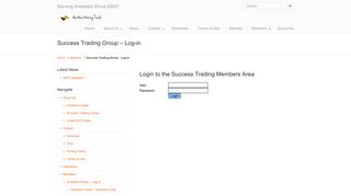 
                            9. Success Trading Group – Log-in « Anotherwinningtrade.com