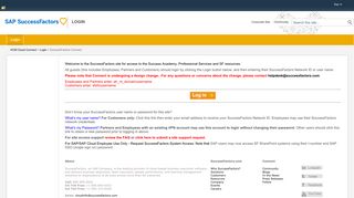 
                            1. SuccessFactors Connect - SAP SuccessFactors