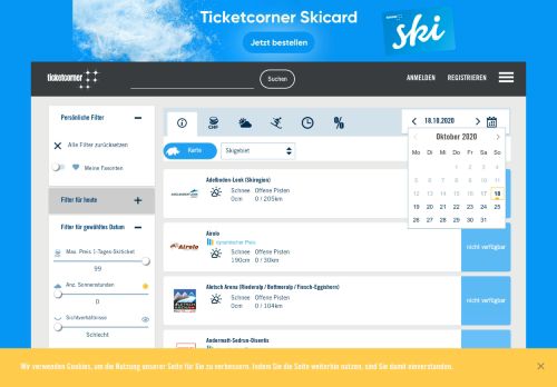 
                            4. Suche nach , Skipass, Skiticket - Ticketcorner