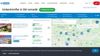 
                            6. Suchen & buchen : Hotel & Unterkunft in Ski amadé