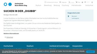 
                            4. Suchen in der „DigiBib“ | Hochschule Bonn-Rhein-Sieg (H-BRS)