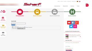 
                            4. Suchen - Scharf OHG Omnibus & Reisebüro - Scharf Reisen