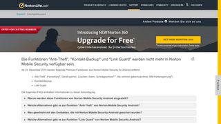 
                            6. Suchen verloren gegangener Geräte mit Norton Mobile Security