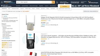 
                            12. Suchergebnis auf Amazon.de für: wlan-repeater