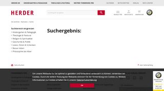 
                            7. Suchergebnis | Herder.de