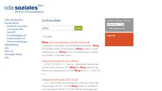 
                            10. Suchresultate - OdA Soziales Bern