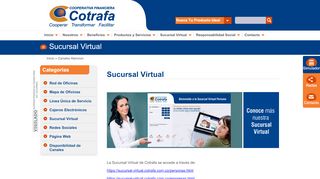 
                            10. Sucursal Virtual | Cotrafa