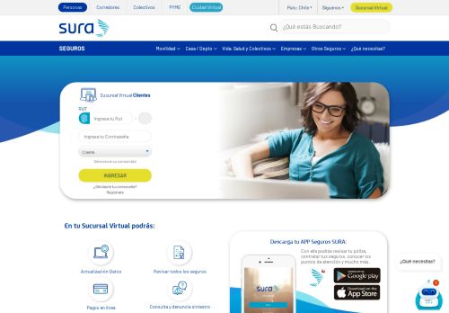 
                            10. Sucursal Virtual SURA - Seguros SURA