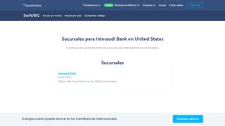 
                            10. Sucursales para Interaudi Bank en United States - TransferWise