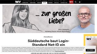 
                            11. Süddeutsche baut Login-Standard Net-ID ein | W&V