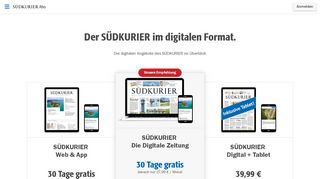 
                            2. SÜDKURIER Digital - SÜDKURIER Abo-Shop