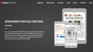 
                            9. SÜDKURIER Digitale Zeitung - Appsfactory