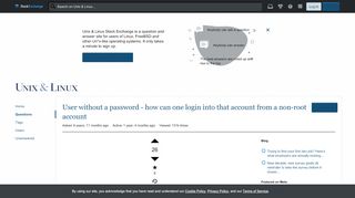 
                            4. sudo - User without a password - how can one login into that ...