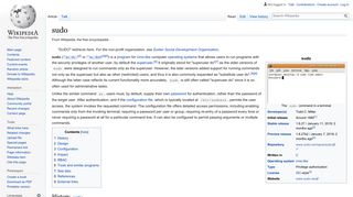 
                            7. sudo – Wikipedia