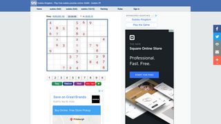 
                            11. Sudoku Kingdom - Play free sudoku puzzles online 42680 - Sudoku 99