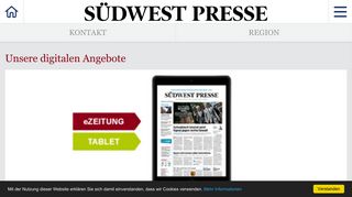 
                            5. Südwest Presse digital | Südwest Presse Online - SWP Online / Ulm ...