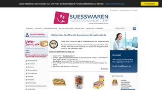 
                            6. Suesswaren-Grosshandel.de der Süßwaren Großhandel im Großpack ...