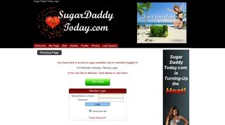 
                            1. Sugar Daddy Today Login