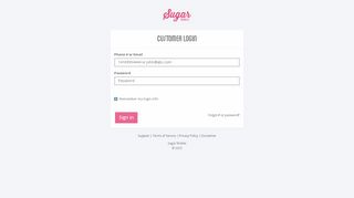 
                            5. Sugar Mobile - Customer Login