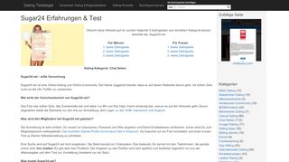 
                            7. Sugar24.net Erfahrungen & Test - Dating Testsiegel