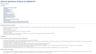 
                            5. Suíte de Aplicativos Gráficos CorelDRAW X3 - Notas do Leiame