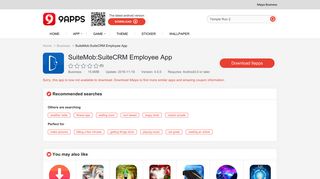 
                            8. SuiteMob:SuiteCRM Employee App for Android Free Download ...