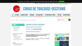 
                            8. Suivre votre dossier - Crous de Toulouse-Occitanie