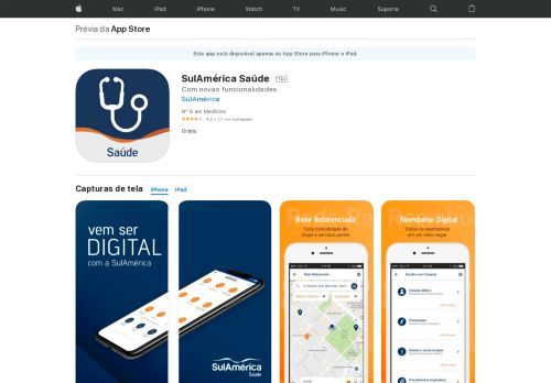 
                            10. SulAmérica Saúde na App Store - iTunes - Apple