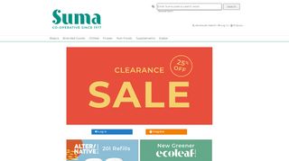 
                            2. Suma Wholefoods - Home page - Order Organic, Vegan, Fairtrade ...