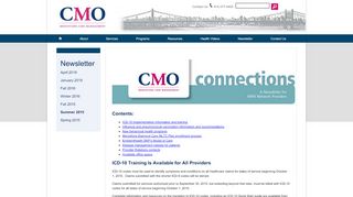 
                            6. Summer 2015 - CMO, The Care Management Company