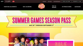 
                            9. Summer Bowling & Fun Summer Games | Bowlmor AMF