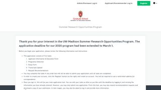 
                            11. Summer Research Opportunities Program