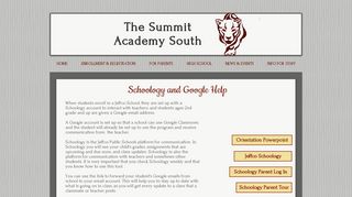 
                            13. summitacademysouth | SCHOOLOGY / GOOGLE