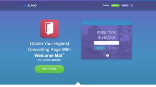 
                            12. Sumo Welcome Mat: Create Your Highest Converting Page