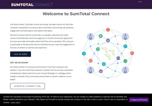 
                            4. SumTotal Connect : External Home Page