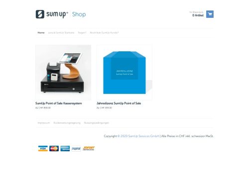 
                            10. SumUp Shop - Zubehör für Kassensysteme und Kartenlesegeräte