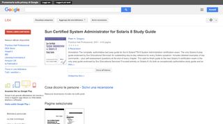 
                            9. Sun Certified System Administrator for Solaris 8 Study Guide
