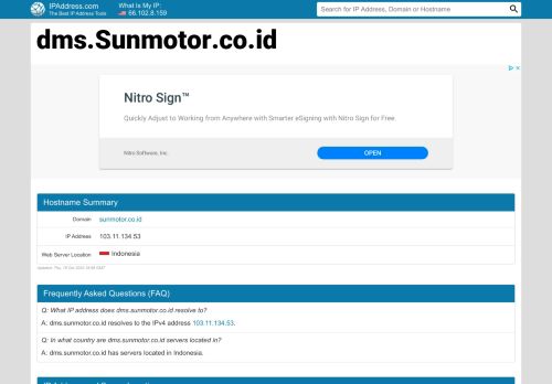 
                            9. Sun Dealer Management System - dms.sunmotor.co.id