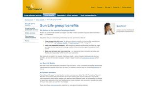 
                            7. Sun Life Financial - Sun Life group benefits