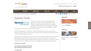 
                            10. Sun Life Global Investments - Dynamic Funds