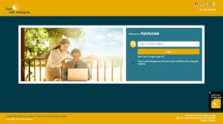 
                            1. Sun Life Malaysia - Login Page