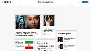 
                            12. Sun Microsystems | Latest News, Photos & Videos | WIRED