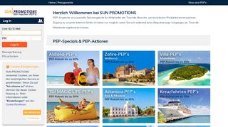 
                            1. SUN PROMOTIONS - PEP-Angebote!