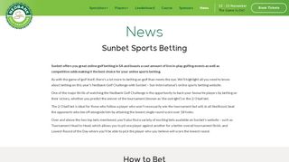 
                            12. Sunbet Sports Betting at the Nedbank Golf Challenge