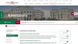 
                            8. Suncity School || Admissions