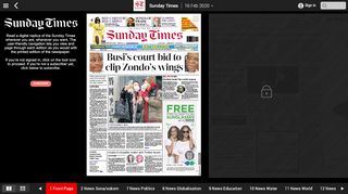 
                            4. Sunday Times & The Times E-Edition