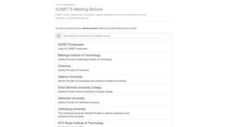 
                            9. SUNET Connect