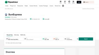 
                            6. SunExpress Flights and Reviews (with photos) - TripAdvisor
