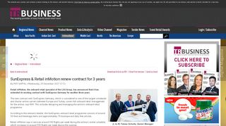 
                            12. SunExpress & Retail inMotion renew contract for 3 years | Travel ...